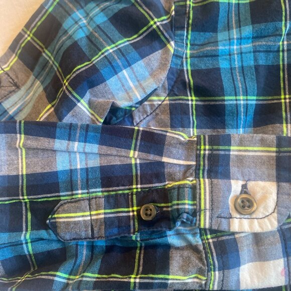 Boys Size Small 5/6 Long Sleeve Children PLACE Casual Shirt Button Up Front - Picture 2 of 6